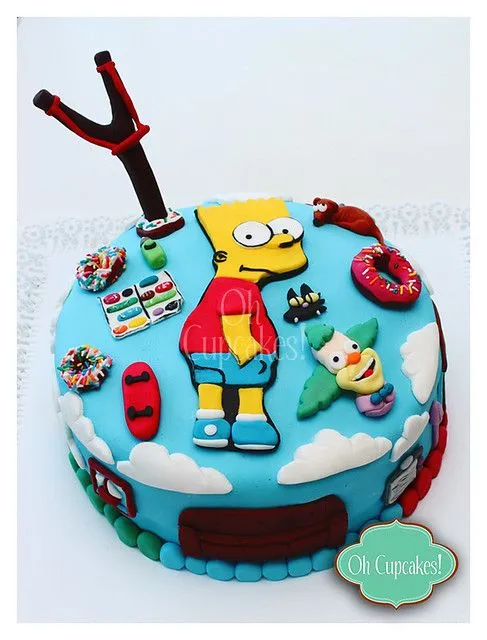 Torta Bart Simpson! | Flickr - Photo Sharing!