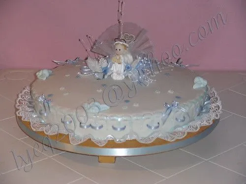 Tortas de bautizo niño - Imagui