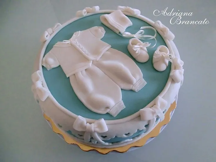 Torta de bautizo_3,Christening Cake | Tortas decoradas | Pinterest