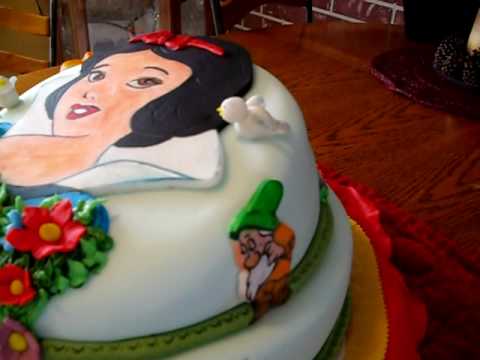 Torta de blancanieves - Imagui
