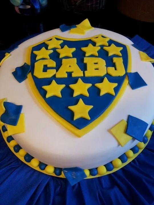 Torta de Boca Juniors | My Cakes | Pinterest