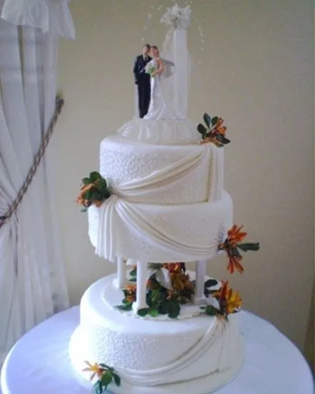 Esta será mi torta de bodas - Fotos matrimonio.com.pe
