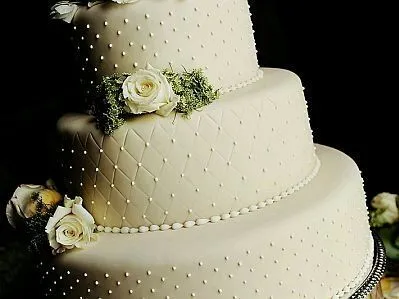 Torta de bodas sencillas - Imagui