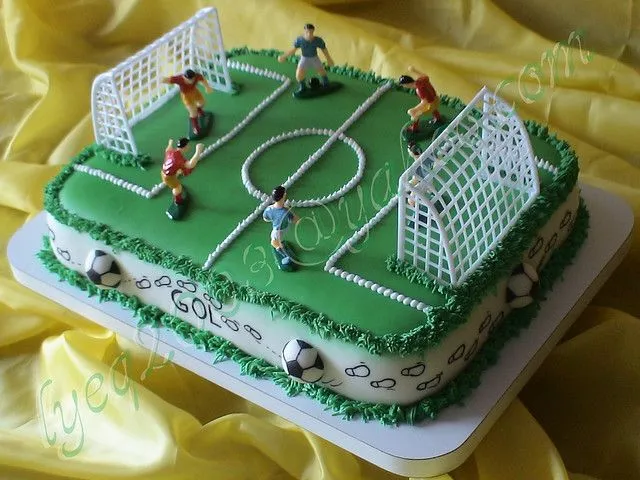 Decoración de tortas futbol - Imagui