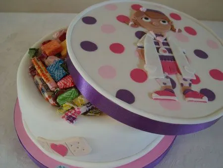 Torta con caramelos y golosinas - Paso a Paso - Fiestas infantiles