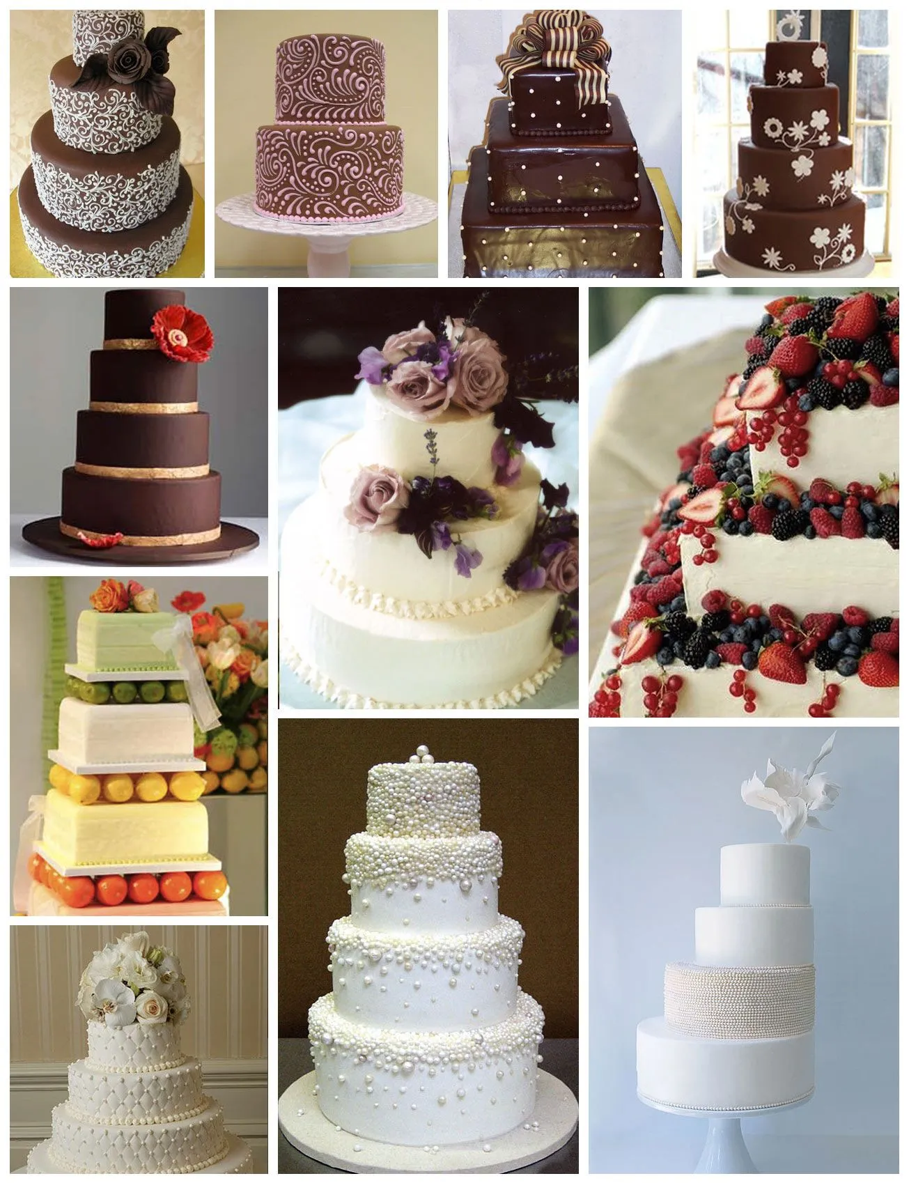 Torta de Casamiento Moderna | Fotos | Ideas Torta de Casamiento
