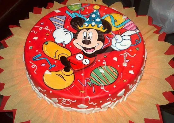 Torta de cumple Mickey Mouse | Flickr - Photo Sharing!