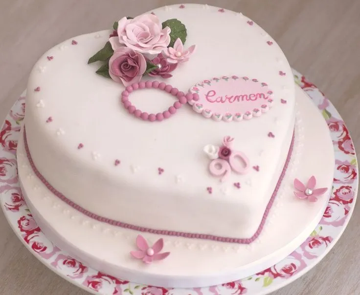 Torta para cumpleaños 90 | DECO TORTAS ADULTOS - CAKES | Pinterest ...