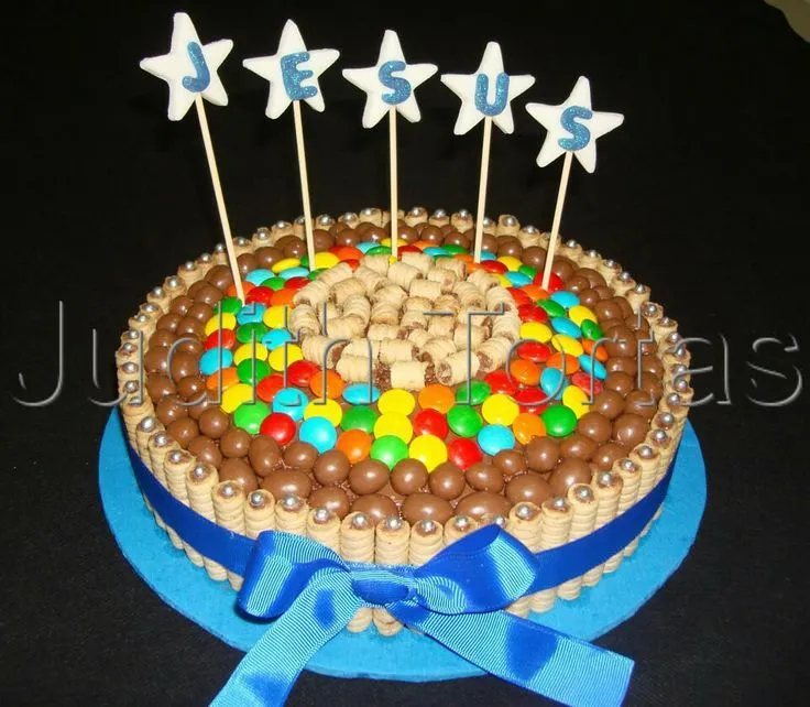 Torta decorada con golosinas | Tortas/cakes con golosinas | Pinterest