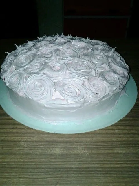Torta decorada con merengue | dulces | Pinterest