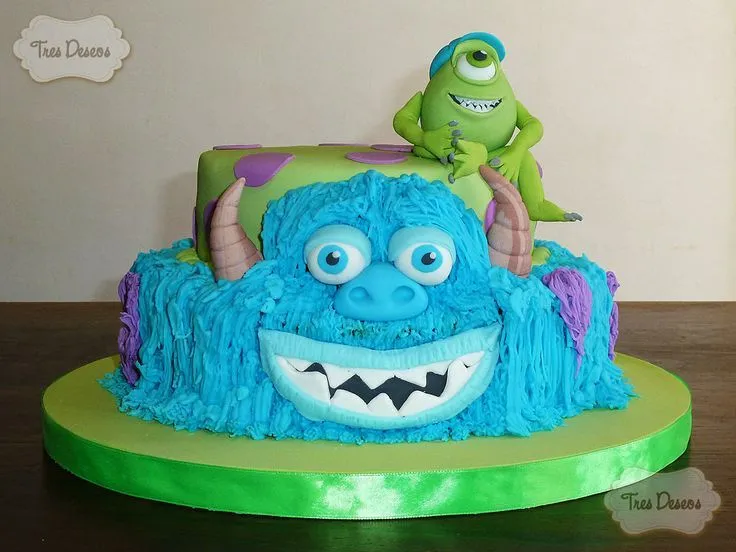 Torta Decorada: Monsters University. | Tortas Decoradas ...