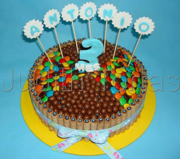 Tortas decoradas con caramelos para niños - Imagui