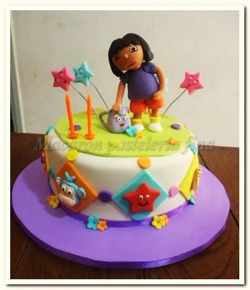 Torta Dora la exploradora | Decoración de tortas y mesas dulces ...