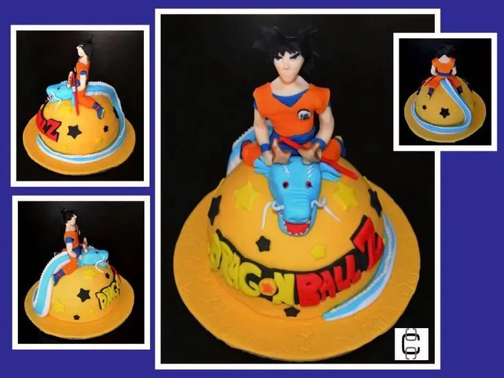 FONDANT DRAGON BALL Z BIRTHDAY CAKE | Baking | Pinterest