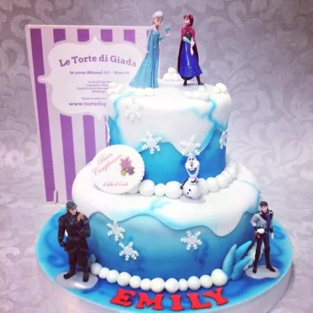 Torta Frozen a Brescia - Picture of Le Torte di Giada, Brescia ...