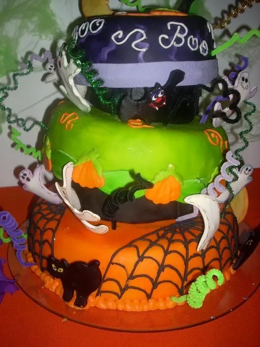 Tortas Gelatinas Galletas Halloween on Pinterest | Halloween Cakes ...