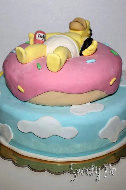 Torta Homer Simpson 2 versione! | Flickr - Photo Sharing ...