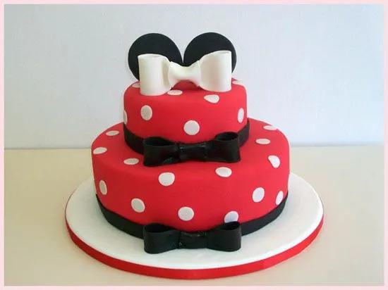 Decoración de tarta de Minnie Mouse - Imagui