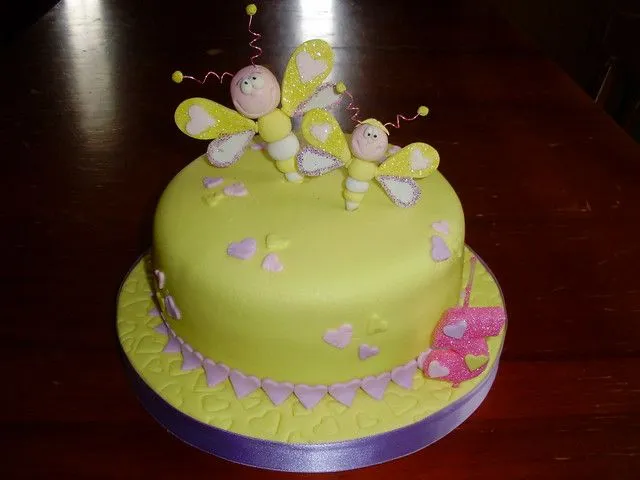 Torta Infantil "Libelulas" | Flickr - Photo Sharing!