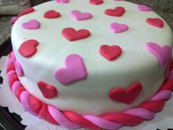 Torta para July #corazones | Tortas Decoradas | Pinterest