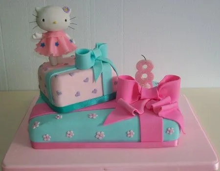 Tortas decoradas infantiles de Hello Kitty - Imagui