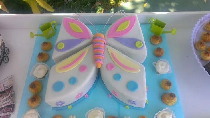 torta #mariposa #bautizo #cumpleaños | Tortas | Pinterest