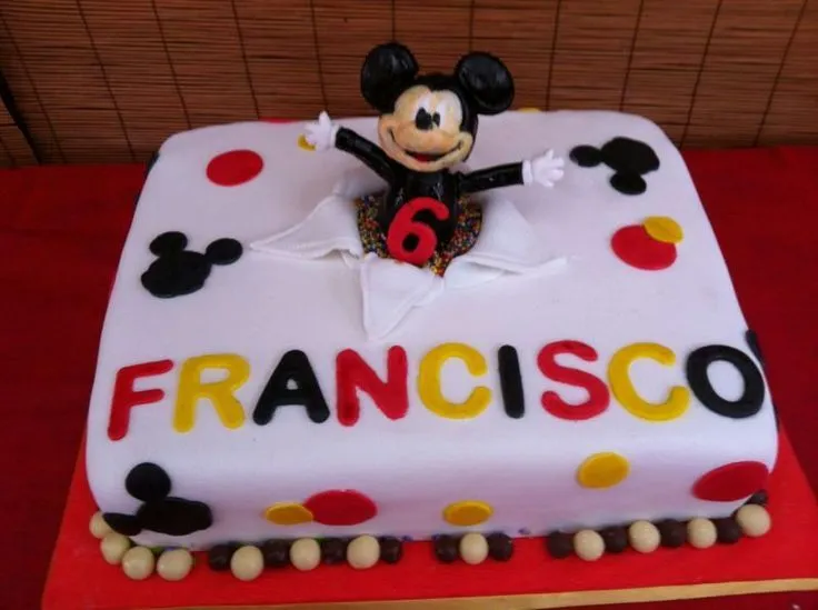 Torta de Mickey 6 años | infantiles | Pinterest