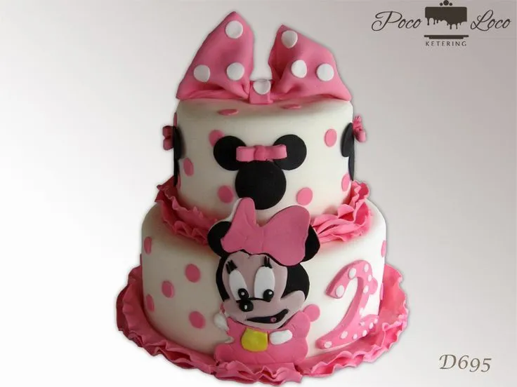 Torta Mini Maus (Minnie Mouse torta) #MinnieMouseCake ...