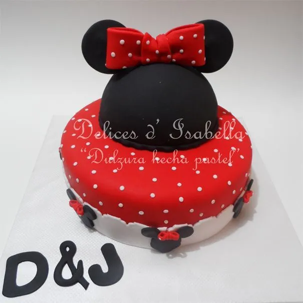 Torta Minnie Mouse Dulzura hecha pastel | tortas delices d ...