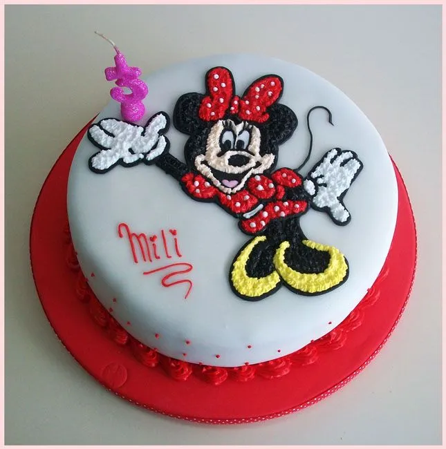 Modelos de tortas de Minnie Mouse - Imagui
