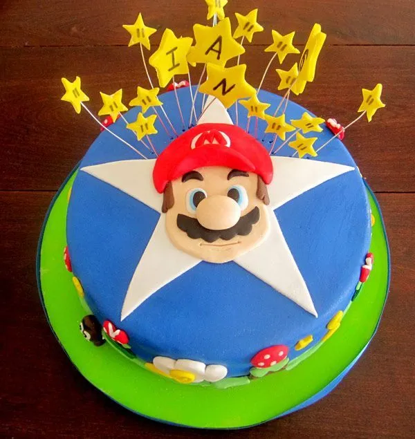 Torta modelo Super Mario Bross | Tortas | Pinterest
