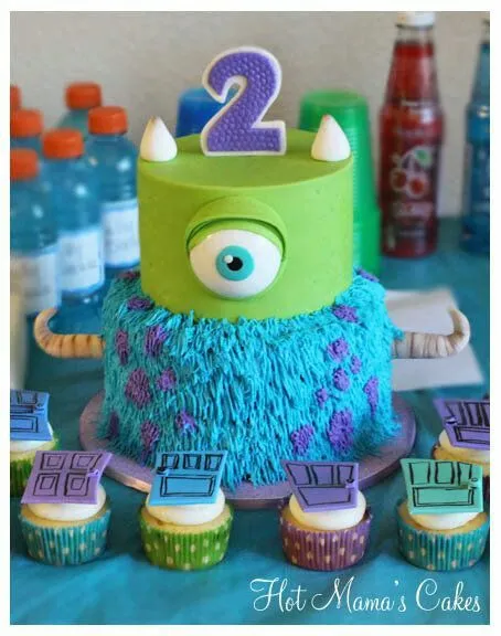 Torta de Monster Inc | DECO CUMPLES | Pinterest
