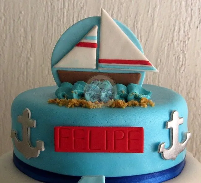 Torta nautica! Navy cake :) | Flickr - Photo Sharing!