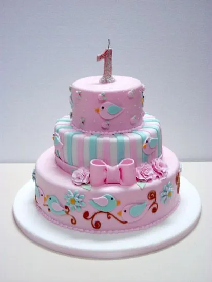 torta de niña de 1 año - Buscar con Google | tortas cumpleaños ...