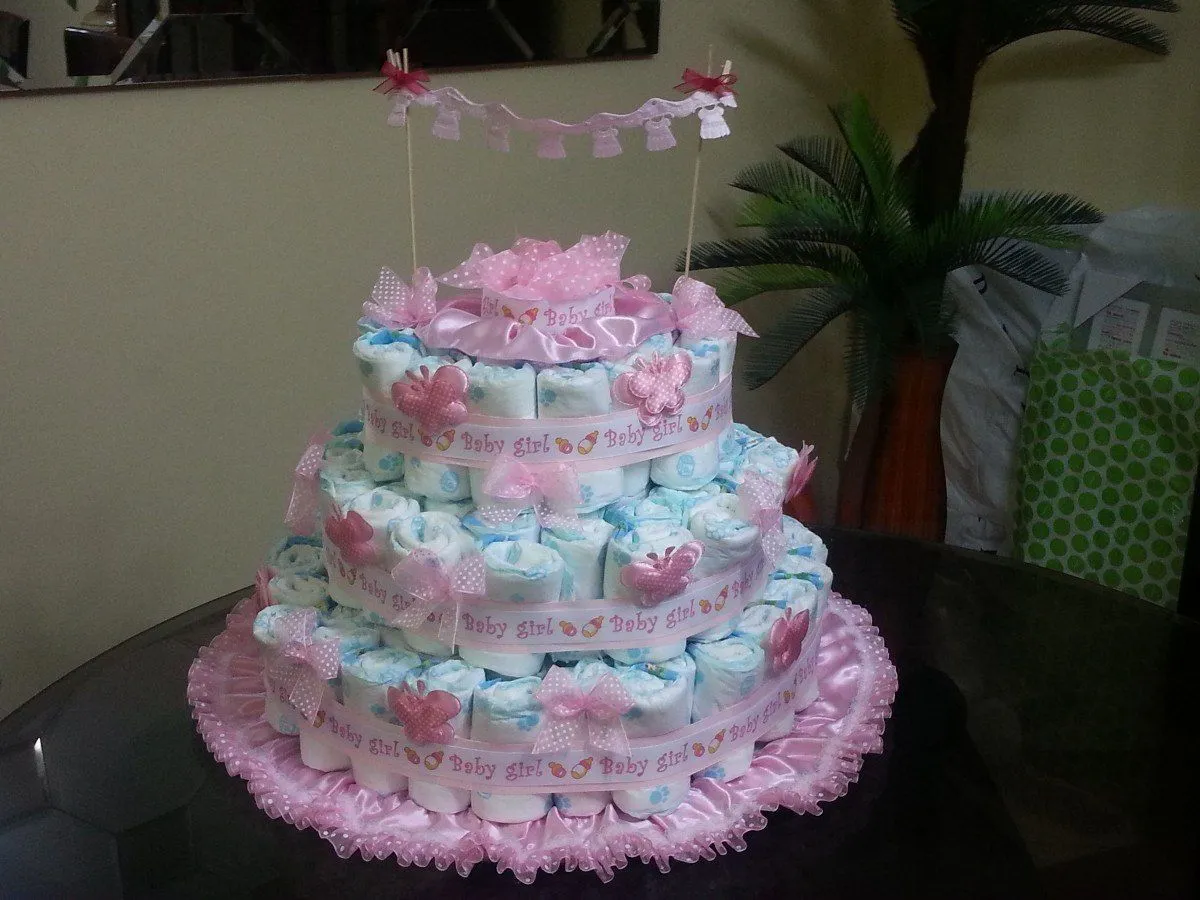 torta de pañales | Torta de pañales | Pinterest | Pastel, Bebé y ...