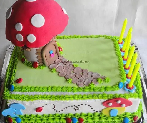 Los Pitufos!!! | Mis Tortas!!!! My Cakes!!!! | Pinterest