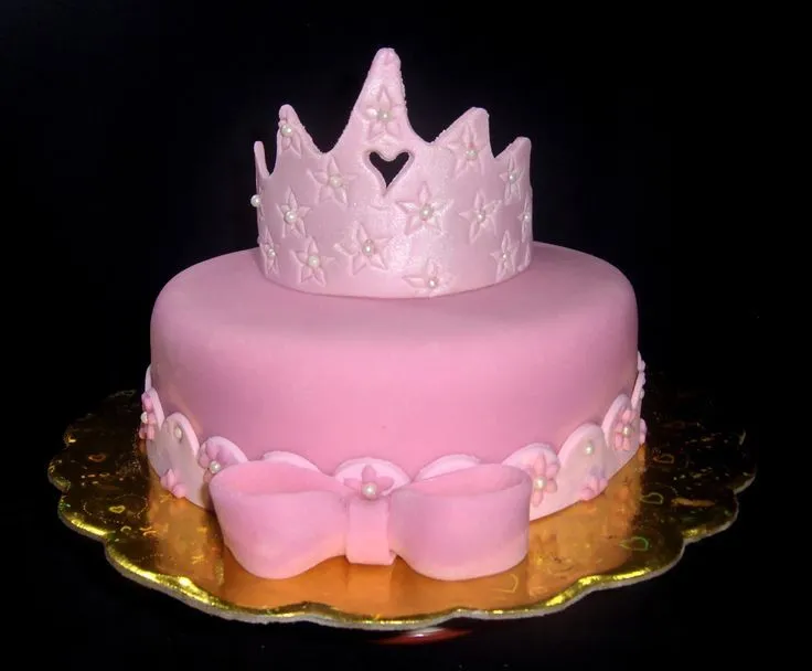 Torta Princesa con corona modelada | Cup Cake y tortas | Pinterest ...