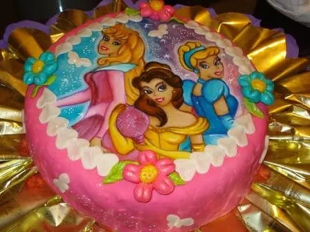 Torta infantiles de princesas - Imagui
