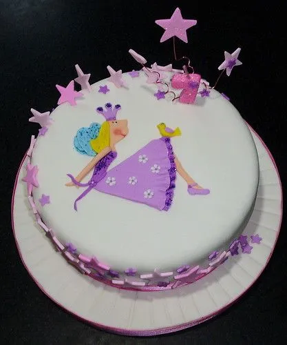 Torta "Hada" Dibujo Plano-Joselina 7 años - a photo on Flickriver