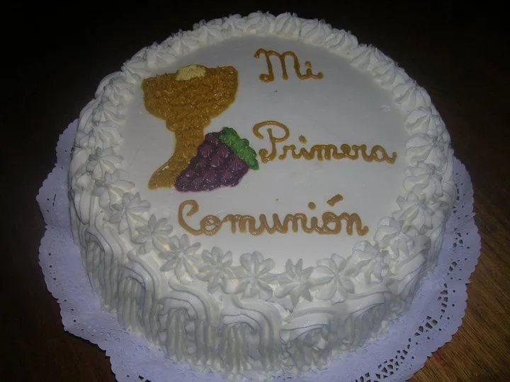 Torta "Primera comunión" ~ Pastelería Yasna Torta "Primera comunión" ~ Pastelería Yasna