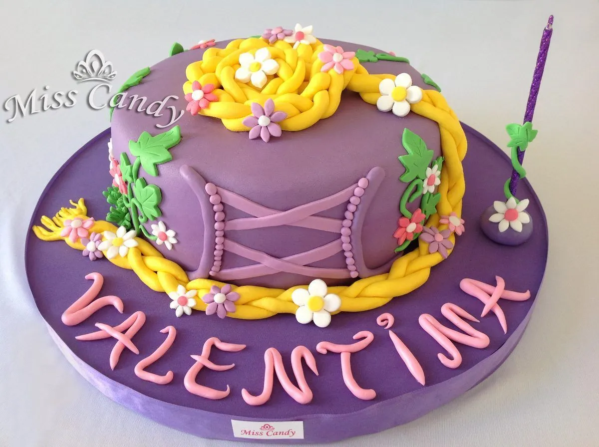 torta rapunzel - Buscar con Google | cumple | Pinterest | Rapunzel ...