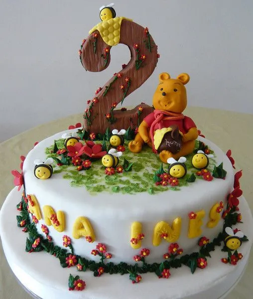 Tortas de Winnie Pooh bebé - Imagui