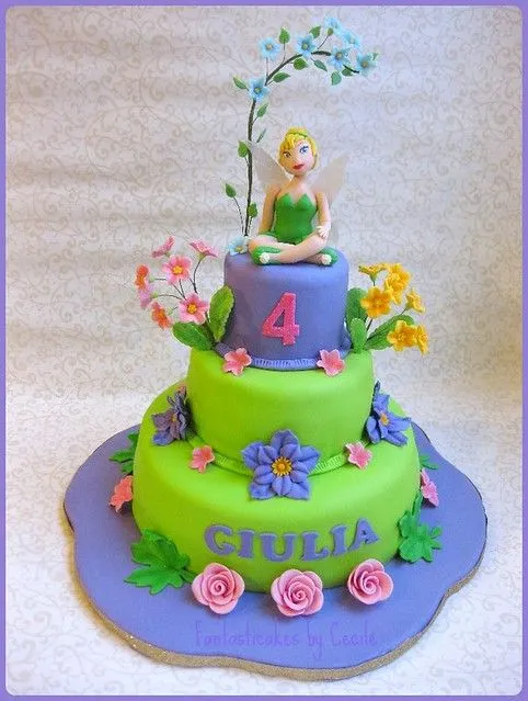 Torta Trilli / Tinkerbell Cake | Flickr - Photo Sharing!