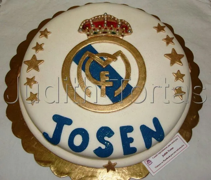 Torta/cake. Logo Real Madrid. | Torta para Hombres/Men | Pinterest