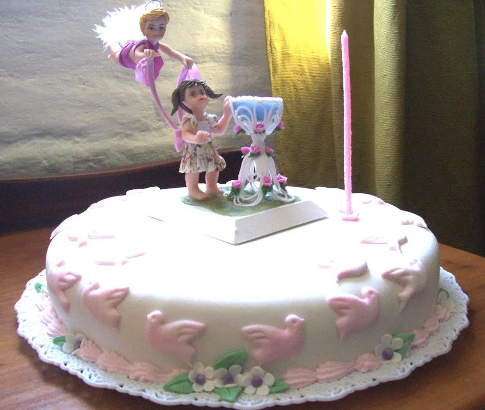 Tortas, adornos de torta y souvenirs: Bautismo nena