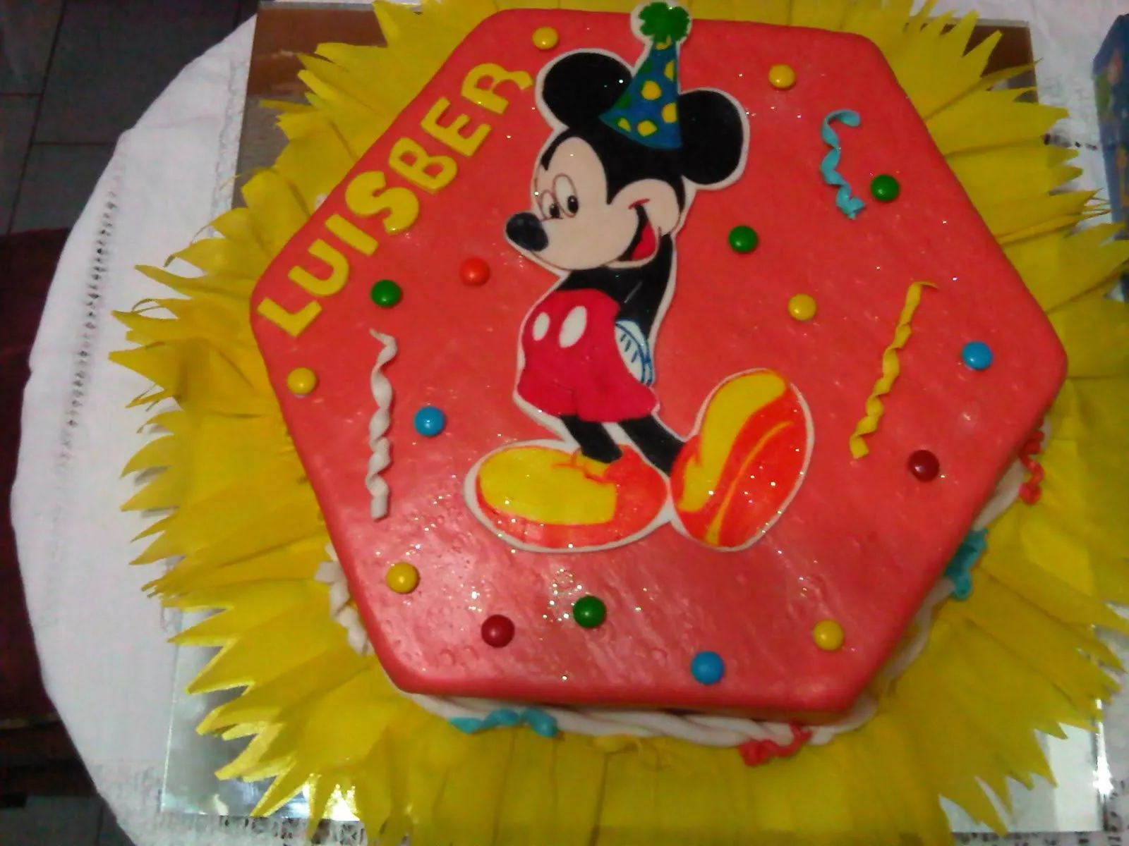 LAS TORTAS DE ARA: Torta de Mickey Mouse