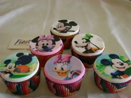Tortas Bianca: Ponquesitos Mickey Mouse