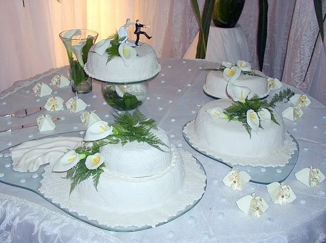 populares moda: Modelos de tortas para bodas