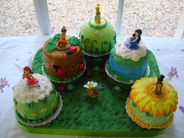 Tortas Campanita y sus amigas ! | Flickr - Photo Sharing!