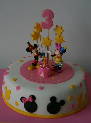 Mickey & Minnie mouse se van de cumpleaños